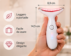 Massaggiatore Viso e Collo LED – Dispositivo per Massaggio Facciale